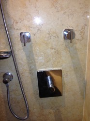 Limestone Custom Showers With All The Trimings